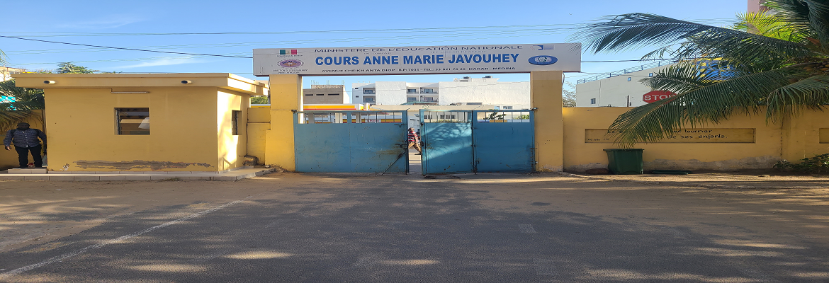 vue de face du Collège