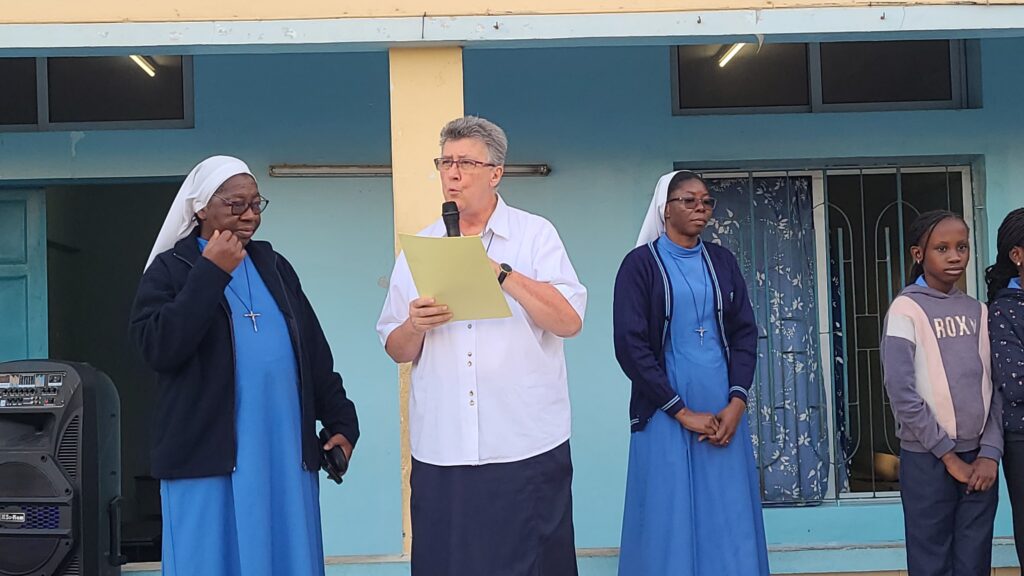 Discours de la Sœur Agnès THÉVENIN,Conseillère Générale de la Congrégation des Sœurs de Saint Joseph de Cluny