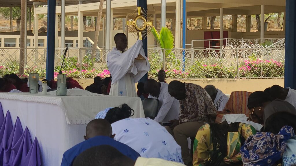 Célébration de la messe