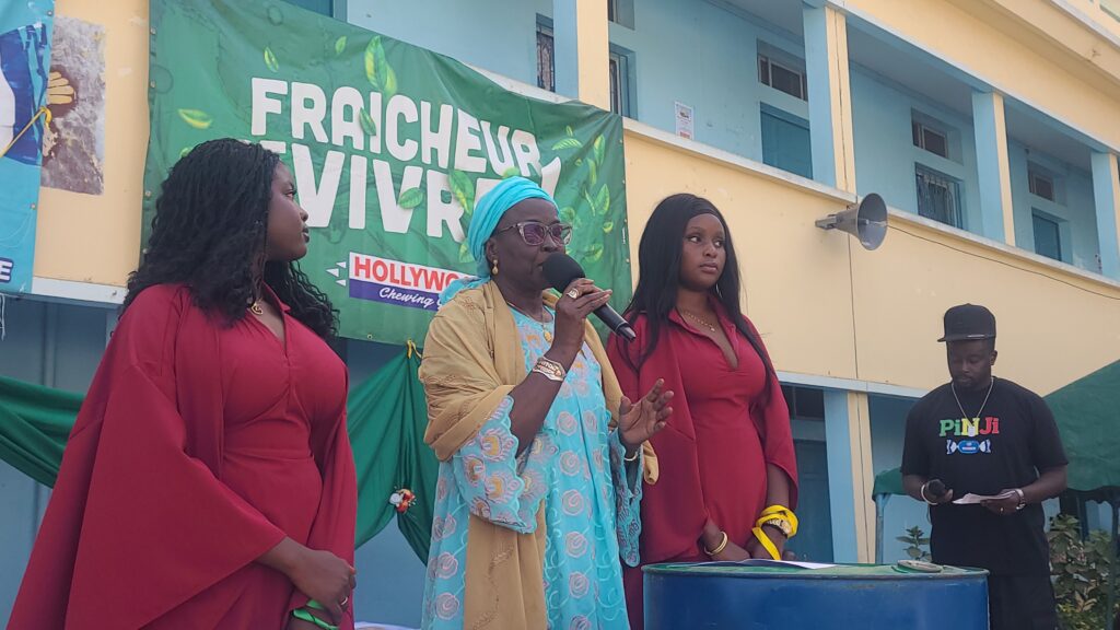 Allocution de Mme Fatou DIOUF, Inspectrice de l’Éducation et de la Formation de Dakar-Plateau.
