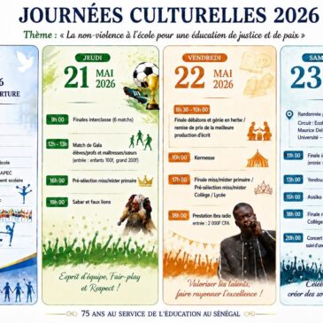 75 ans de l&rsquo;AMJ Dakar
